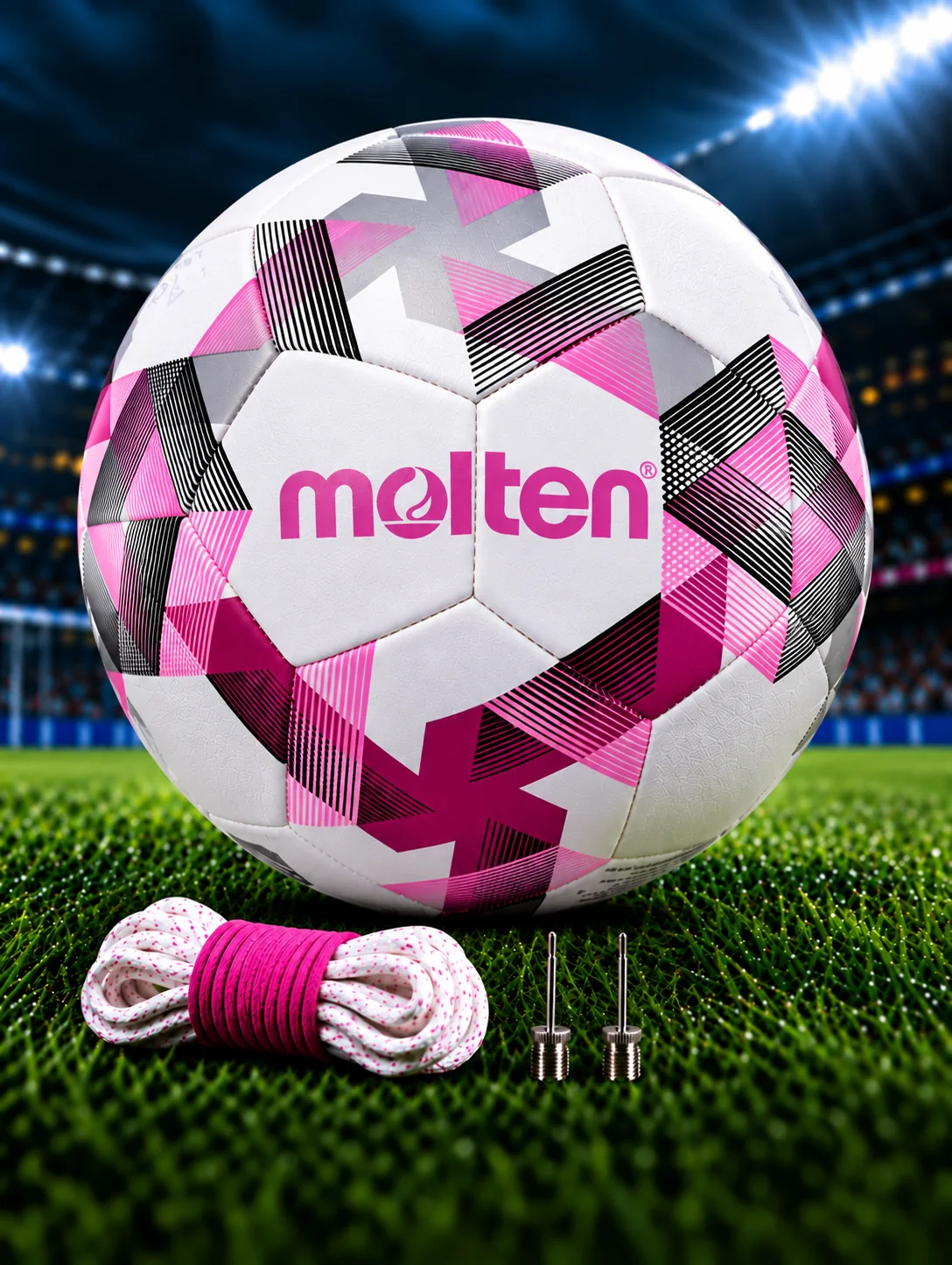 ⚽ Molten Match Ball FG1000  — Size 5 ⚪🩷⚫🩶