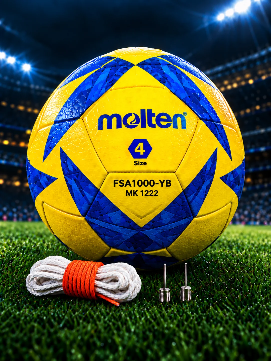 ⚽ Molten FSA1000-YB Youth Match Ball — Size 4 🟡🔵