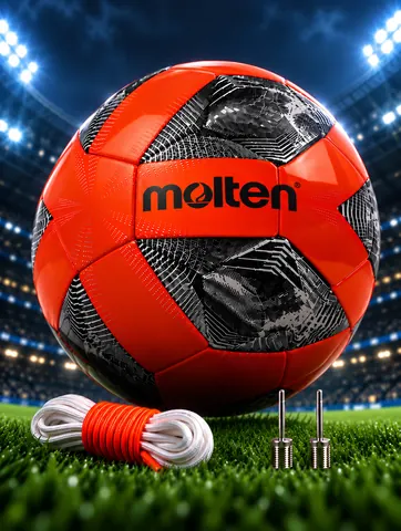 ⚽ Molten F5A1000 — Youth Match Ball, Size 4 🟠⚫⚪