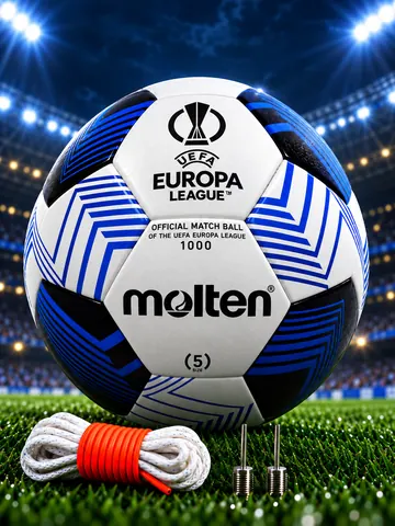 ⚽ Molten Europa 1000 UEFA Europa League Match Ball — Size 5 ⚪🔵⚫